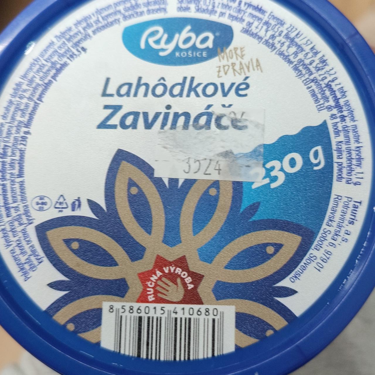 Fotografie - lahôdkové zavináče Ryba