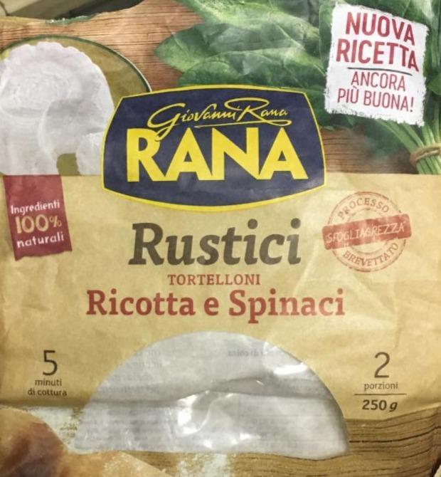 Fotografie - Rustici tortelloni ricotta e spinaci Rana