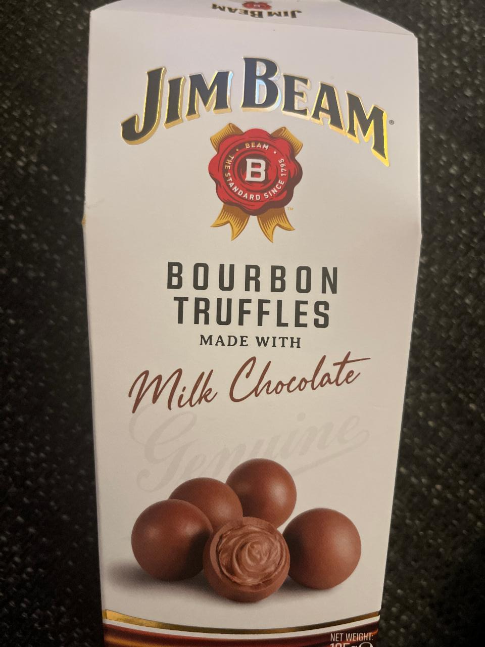 Fotografie - Bourbon truffles milk chocolate Jim Beam