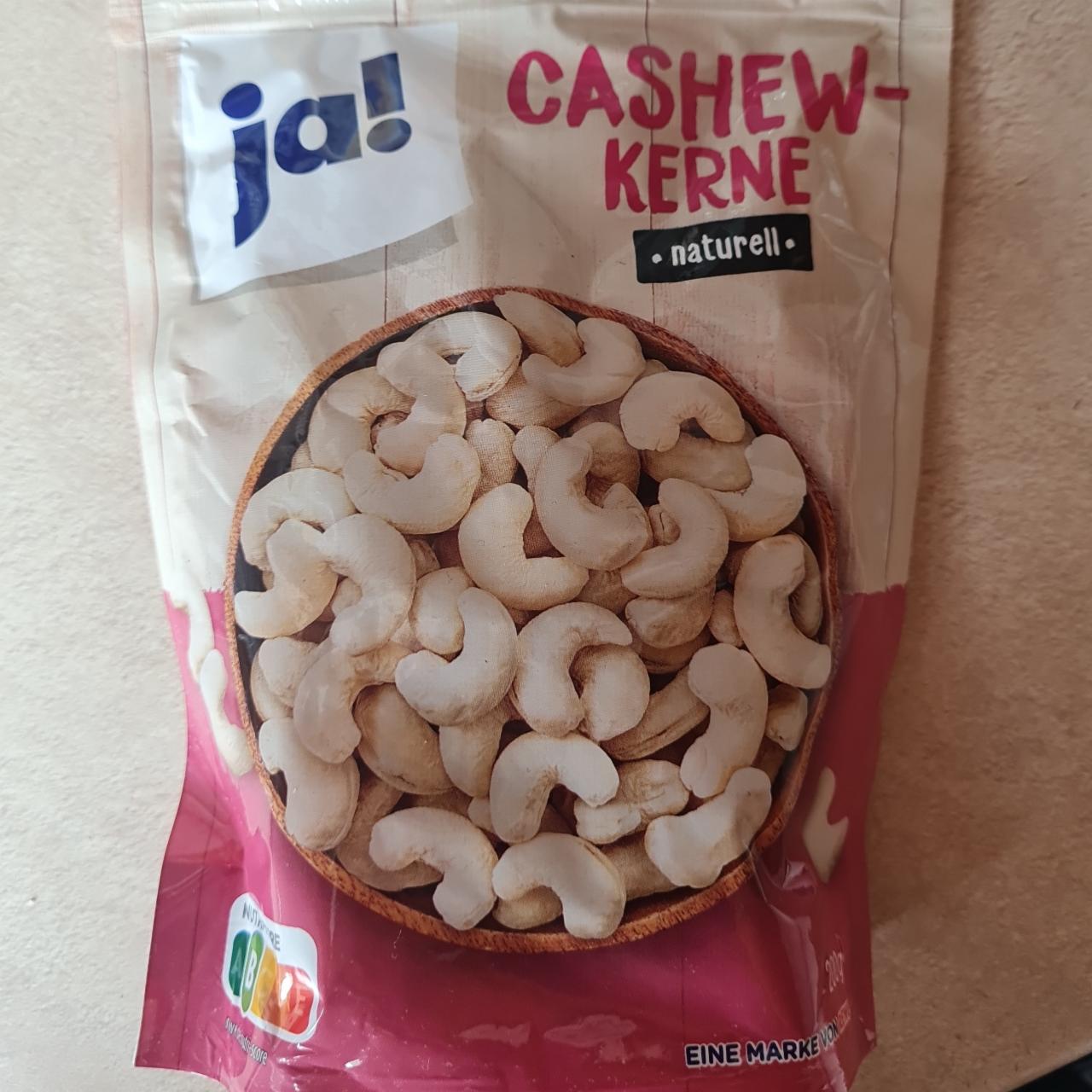 Fotografie - Cashew-Kerne naturell ja!