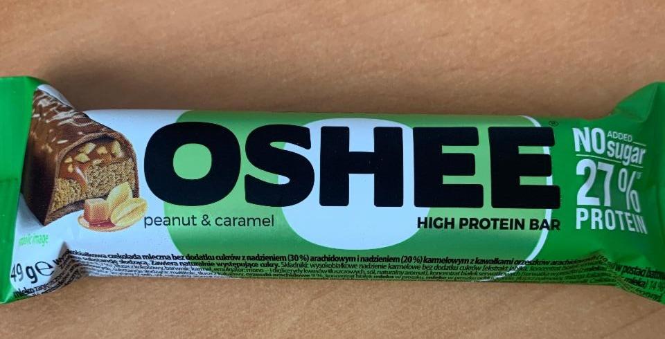 Fotografie - High protein bar peanut&caramel Oshee