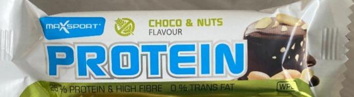 Fotografie - Protein Choco & Nuts MaxSport