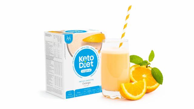 Fotografie - Protein Smoothie Orange flavour KetoDiet