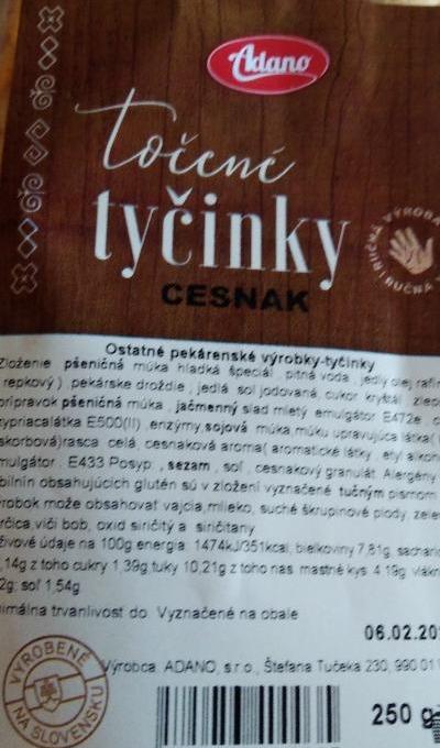 Fotografie - Točené tyčinky cesnak