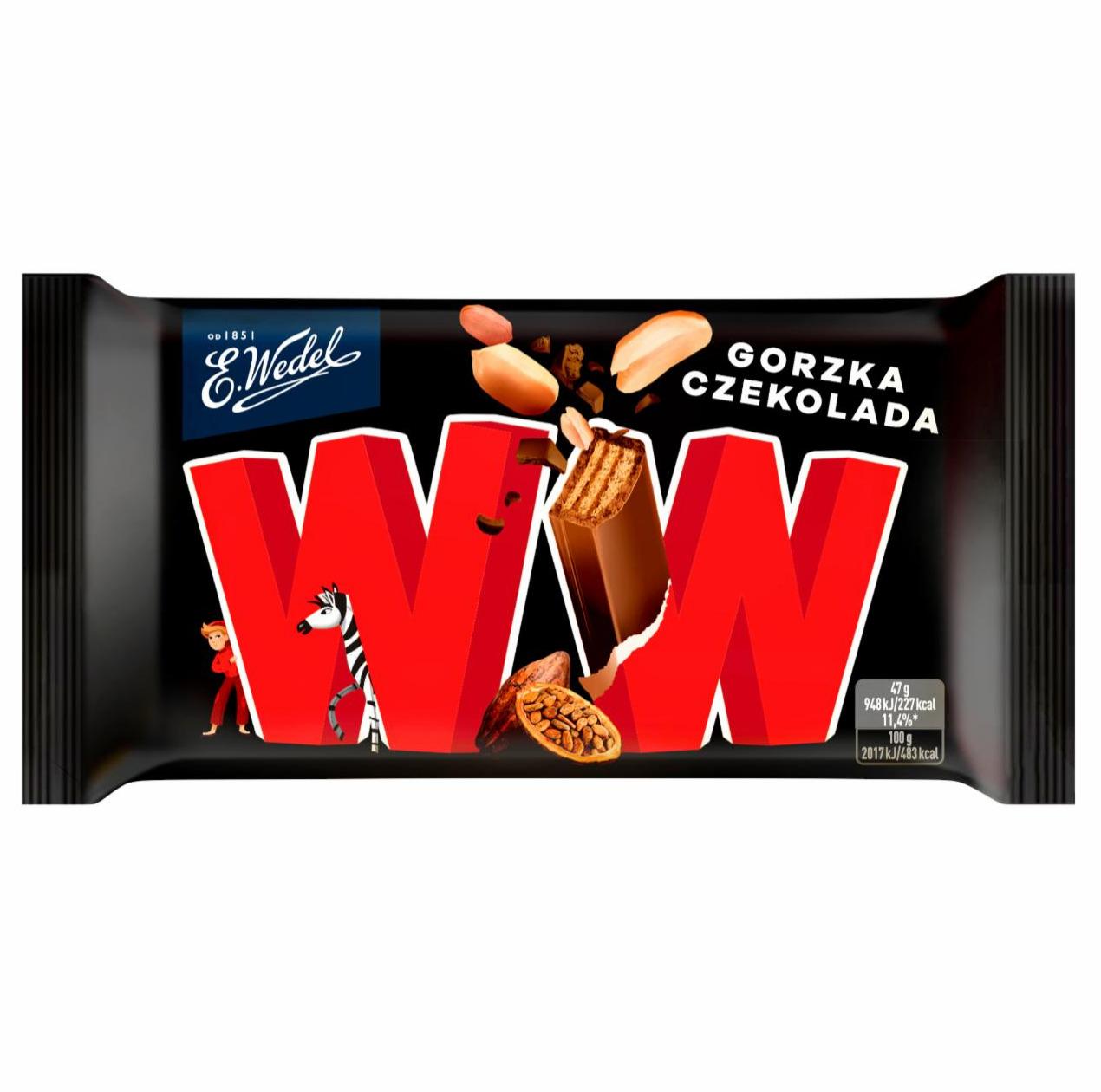 Fotografie - WW gorzka czekolada E. Wedel
