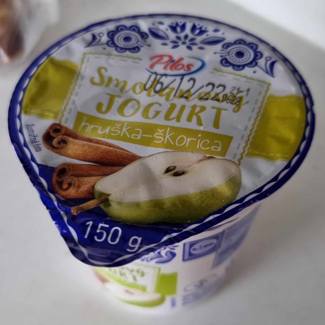 Fotografie - Smotanový jogurt hruška-škorica Pilos