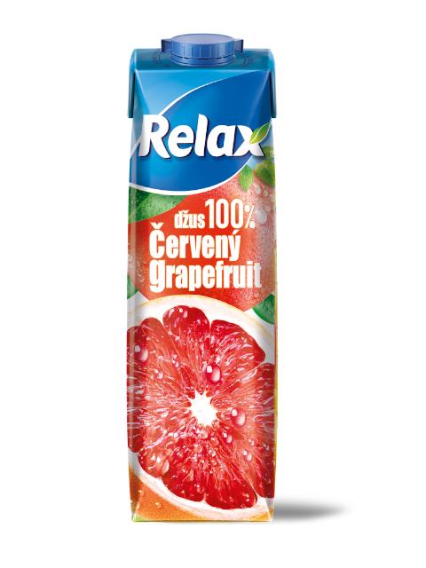 Fotografie - Džus 100% Červený grapefruit Relax