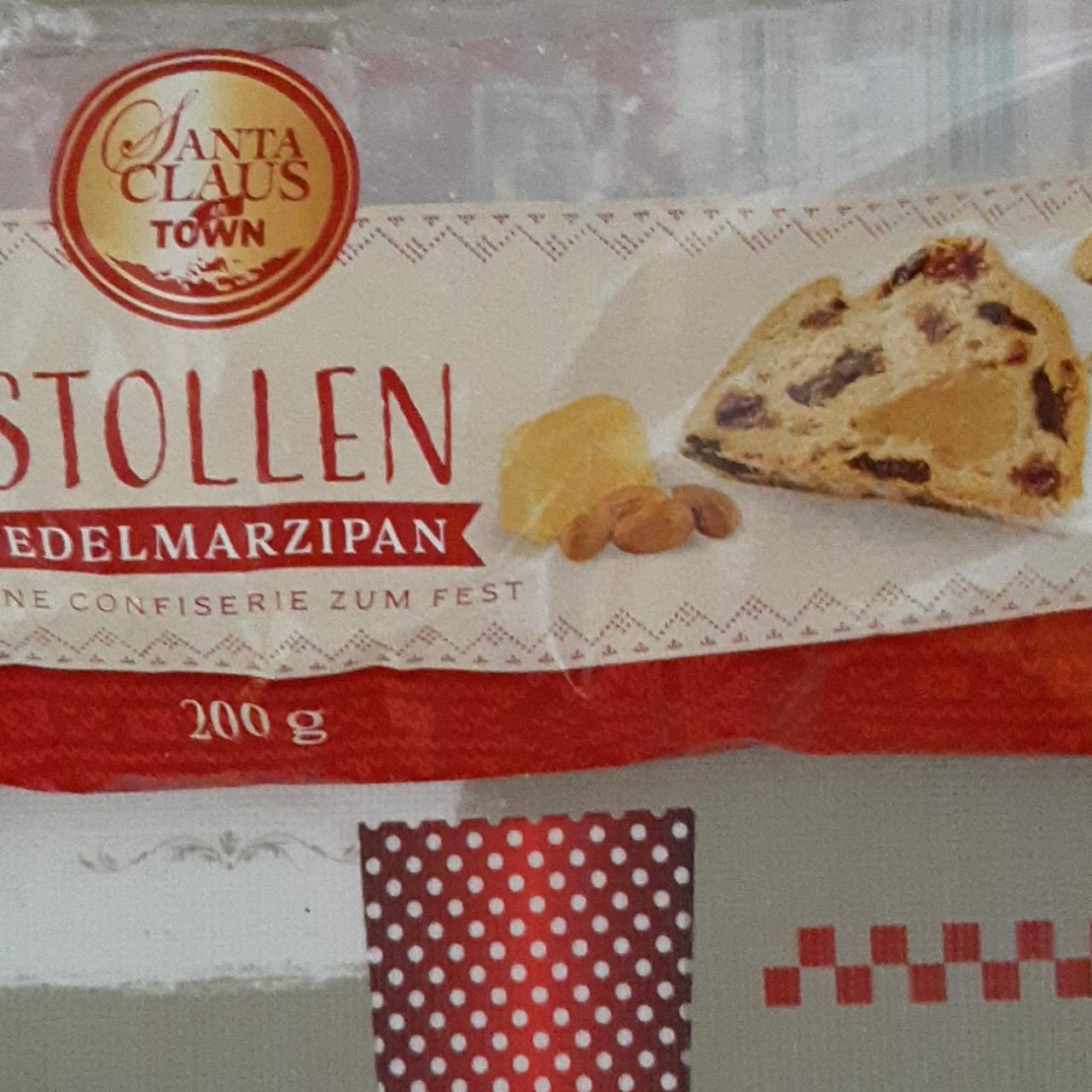 Fotografie - Stollen edelmarzipan Santa Claus town