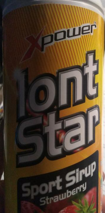 Fotografie - lont star sport sirup strawberry