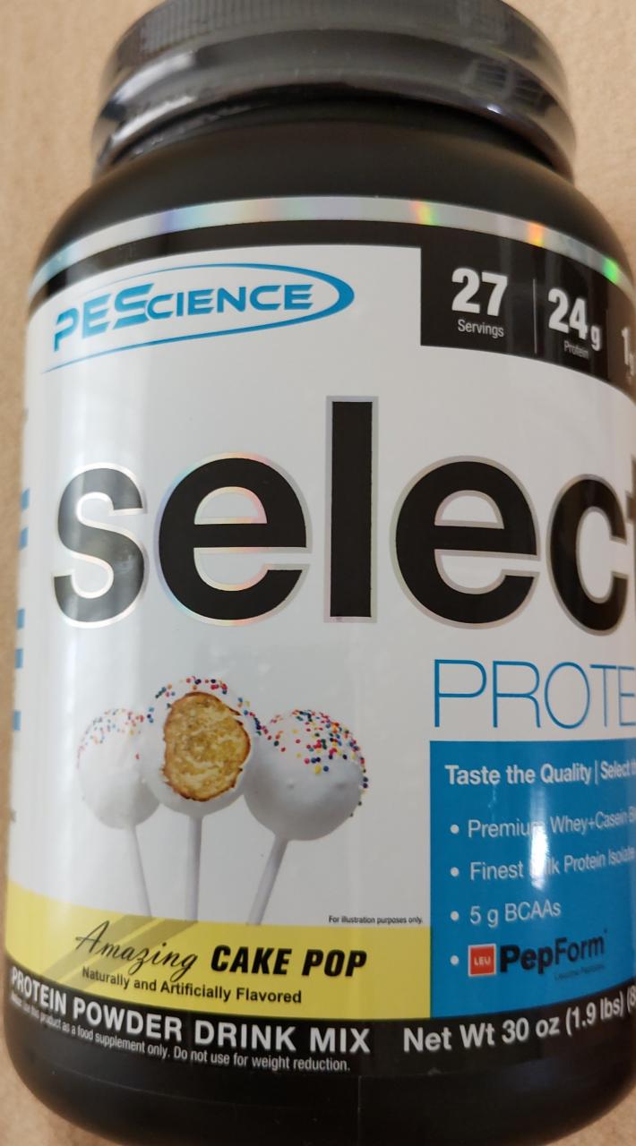 Fotografie - Select Protein Cake pop Pescience