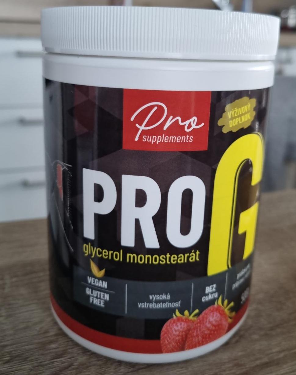 Fotografie - PRO G glycerol monostearát Pro Supplements