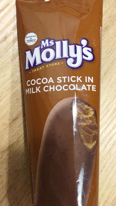 Fotografie - Cocoa Stick in Milk Chocolate Molly's