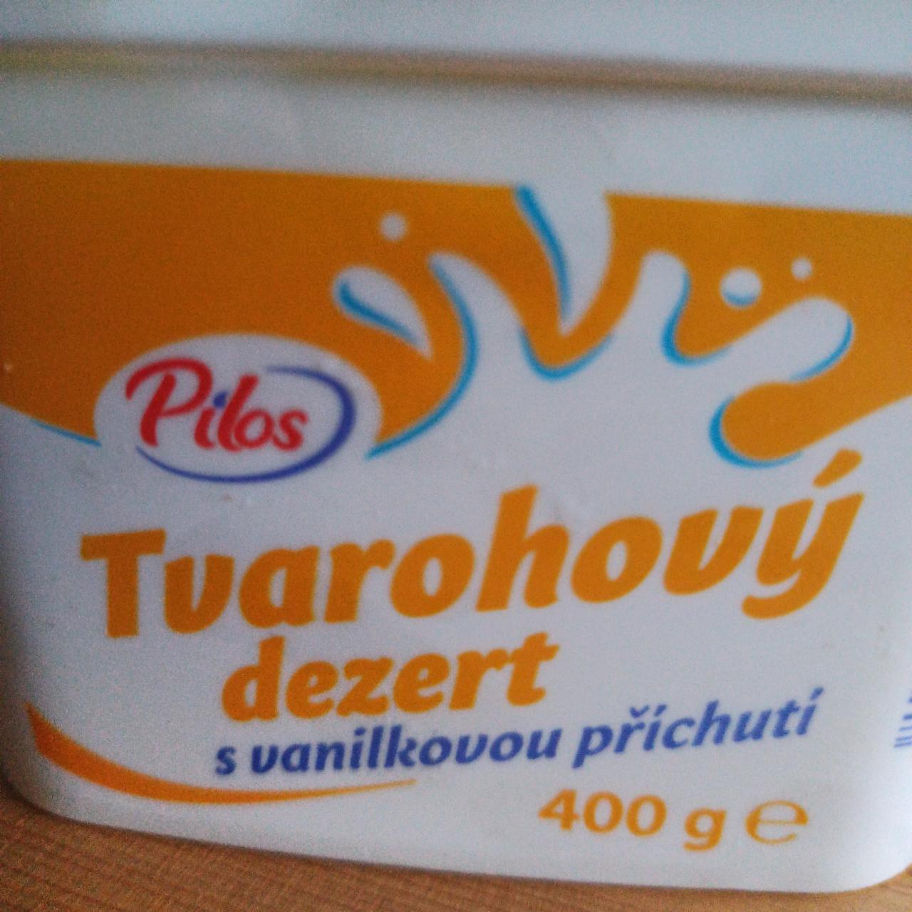 Fotografie - Tvarohový dezert s vanilkovou příchutí Pilos