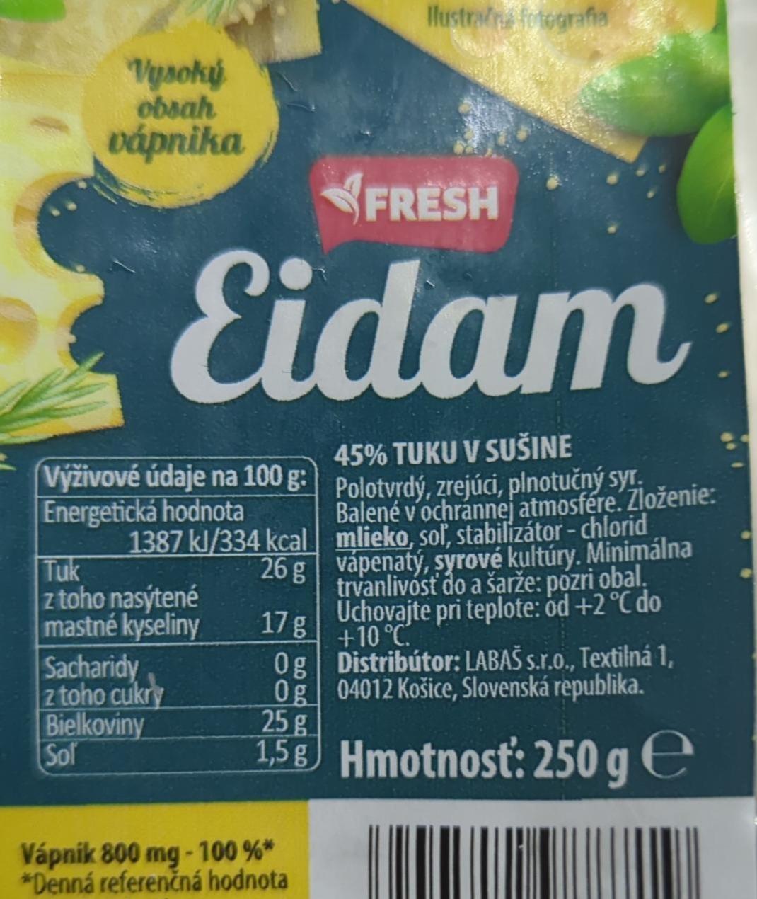 Fotografie - Eidam 45% Fresh