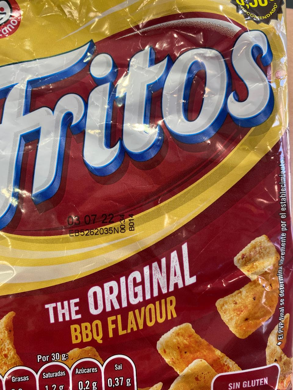 Fotografie - Fritos BBQ flavour chips