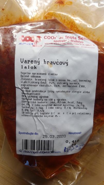 Fotografie - Varený bravčový lalok