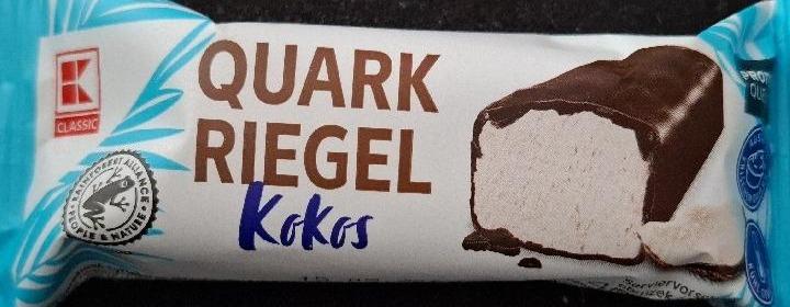 Fotografie - Quark Riegel Kokos K-Classic