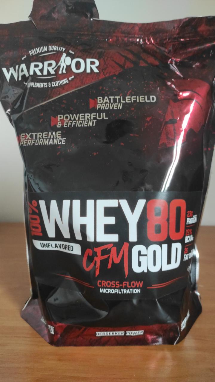 Fotografie - WHEY 80 CFM GOLD Natural