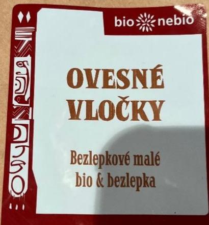 Fotografie - Ovesné vločky bezlepkové malé Bio nebio