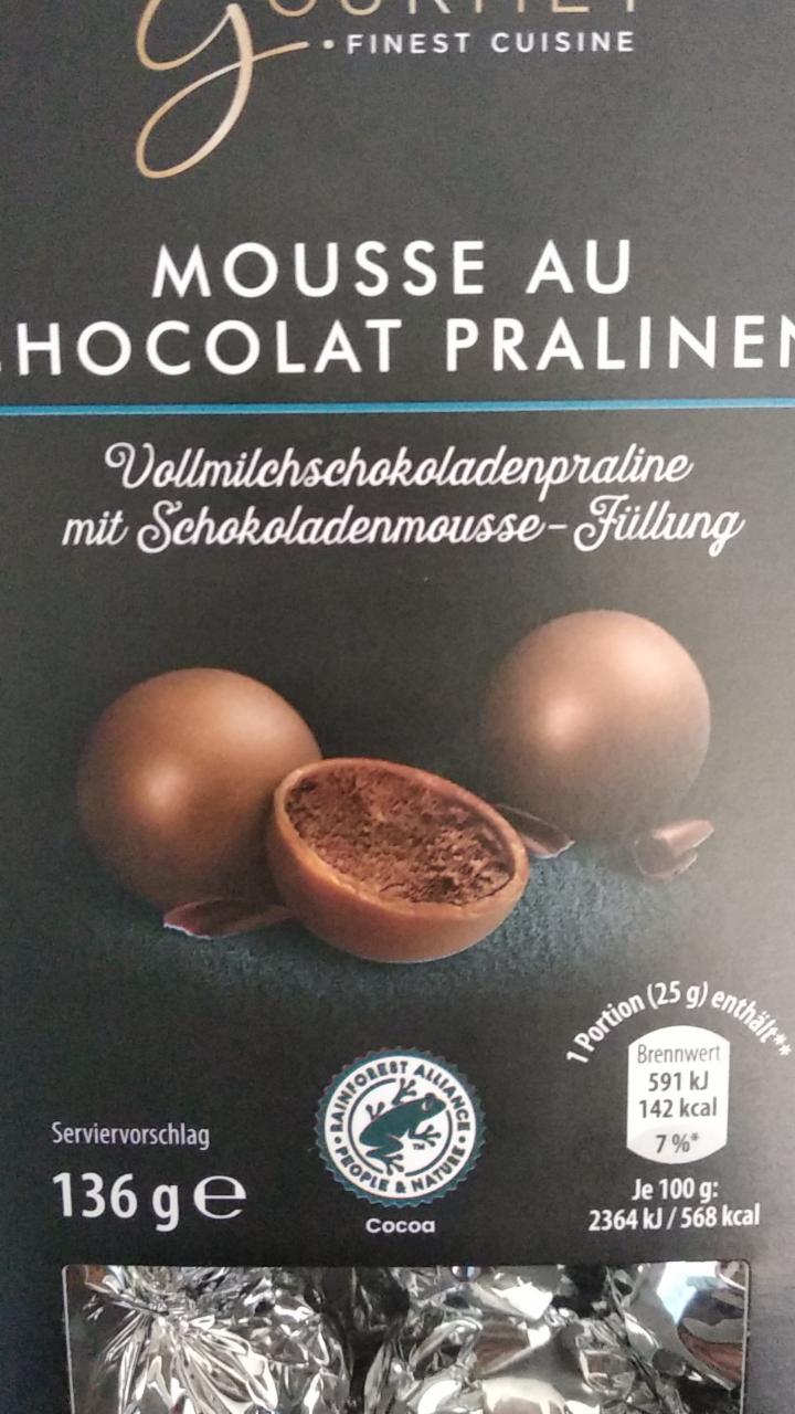 Fotografie - Mousse au chocolat pralinen Gourmet