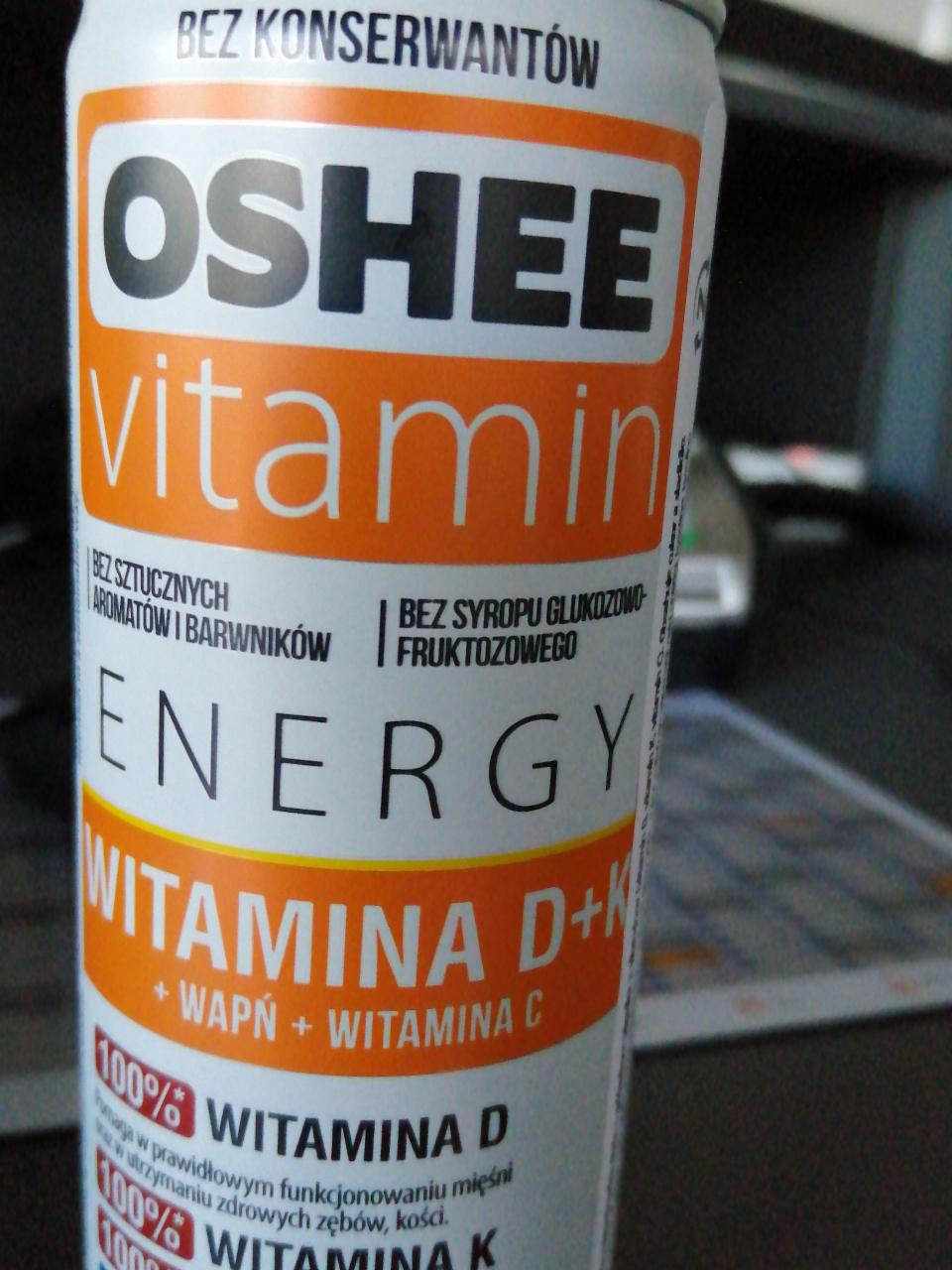 Fotografie - Oshee Vitamin Energy vitamina D+K