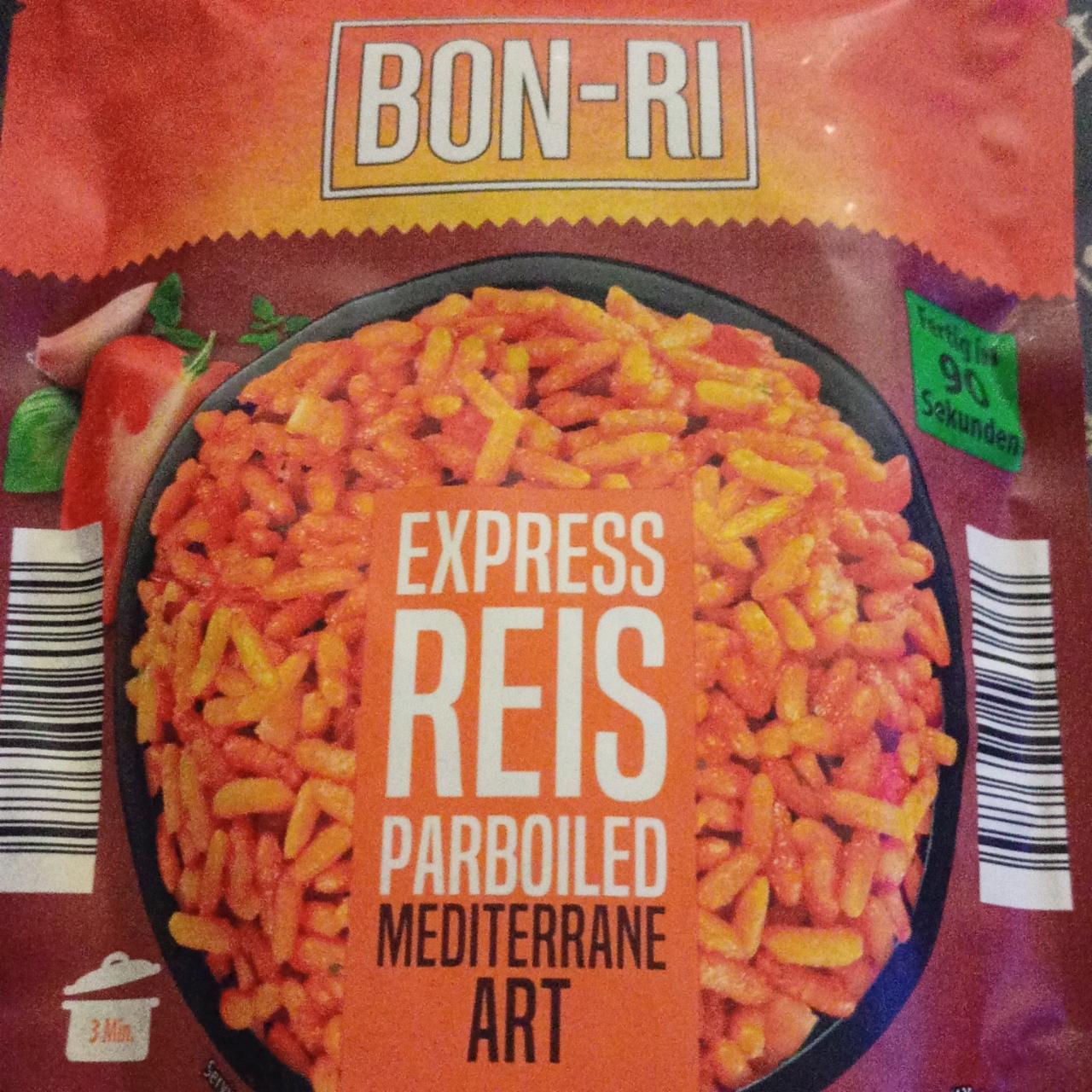 Fotografie - Express Reis parboiled Mediterrane art Bon-ri