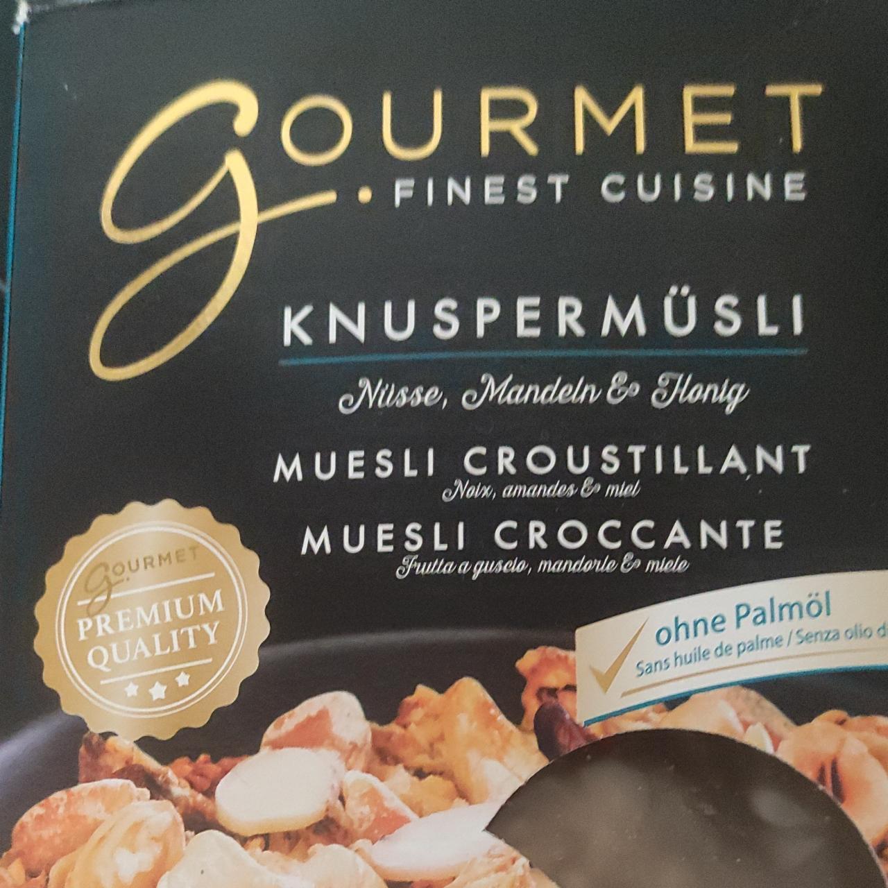 Fotografie - Knuspermüsli Gourmet finest cuisine