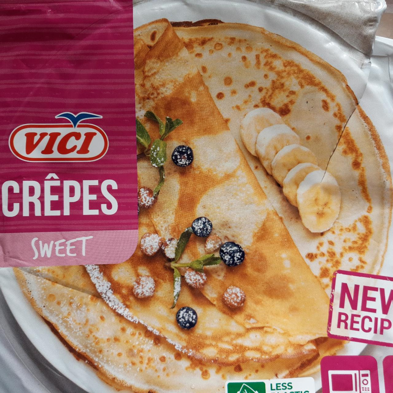 Fotografie - Bio palacinky mrazené VICI