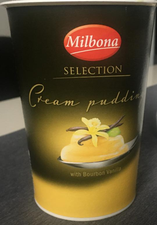 Fotografie - Selection Cream pudding Bourbon Vanilla Milbona