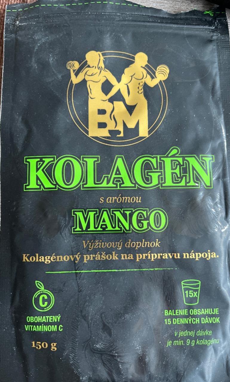 Fotografie - Kolagén s arómou Mango B.M. Kávoviny