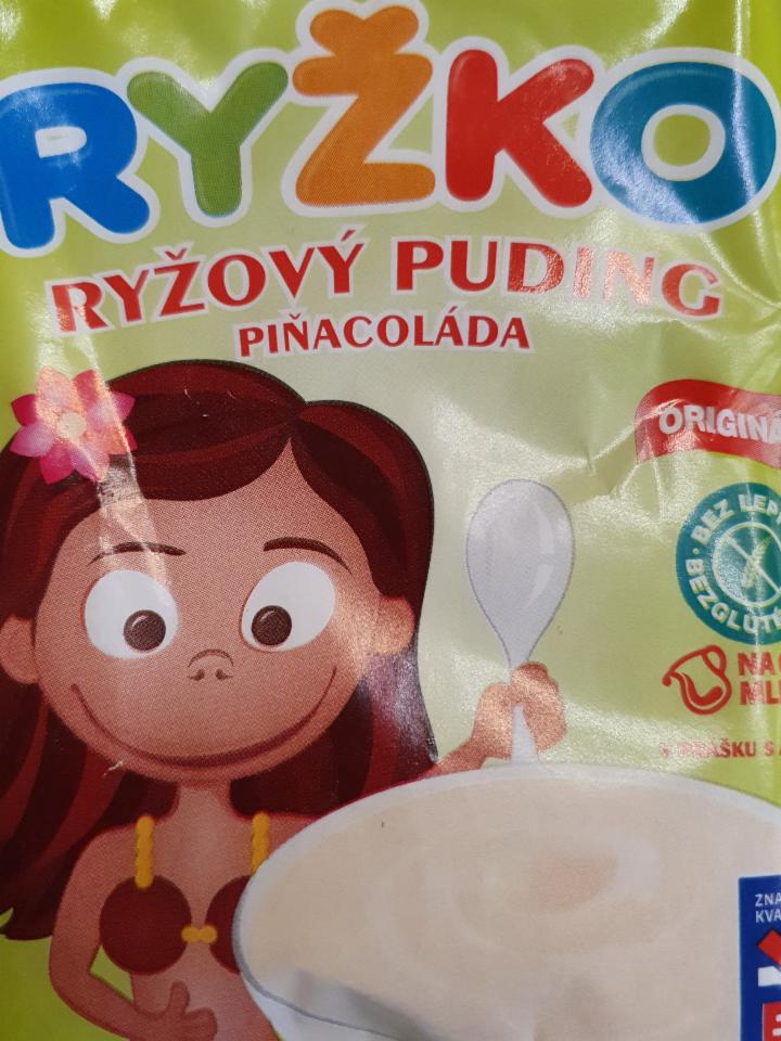 Fotografie - Ryžko ryžový puding Piňacoláda