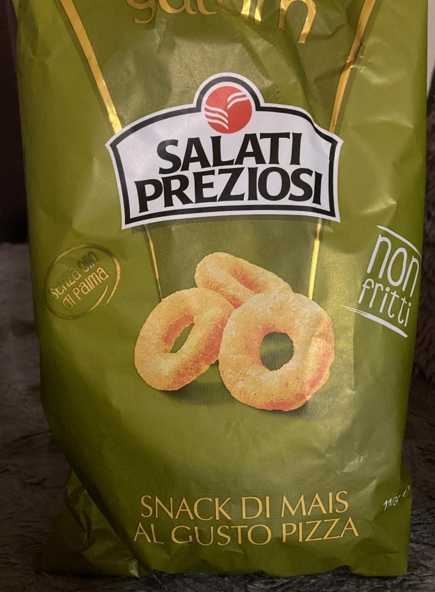 Fotografie - Snack di Mais al Gusto Pizza Salati Preziosi