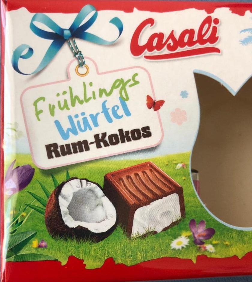 Fotografie - Frühlings Würfel Rum-Kokos Casali