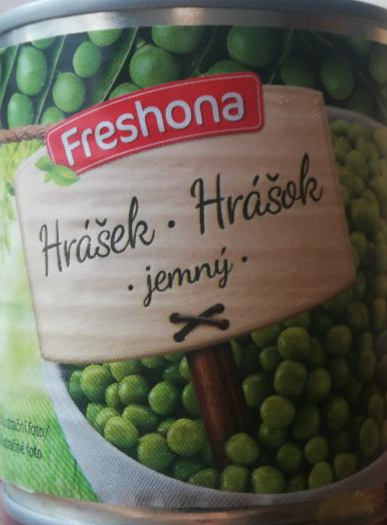 Fotografie - Jemný hrášok Freshona 