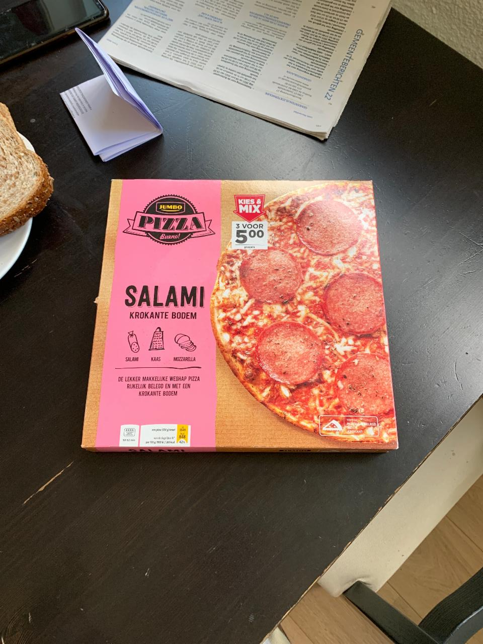 Fotografie - Jumbo pizza salami