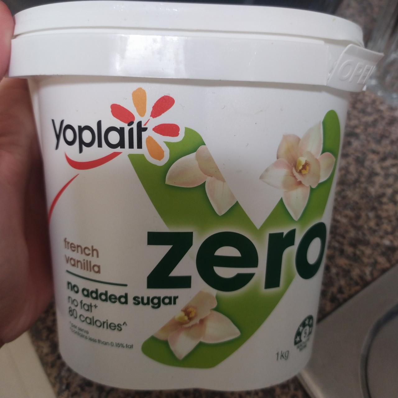 Fotografie - Zero no added sugar French Vanilla YopLait