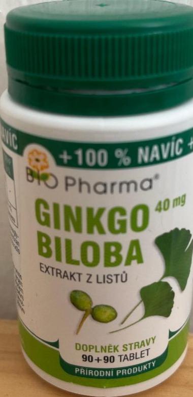 Fotografie - Ginko Biloba BIO Pharma