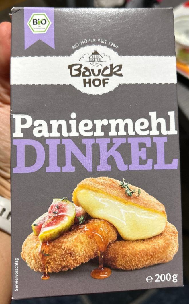 Fotografie - Paniermehl Dinkel Bauck Hof