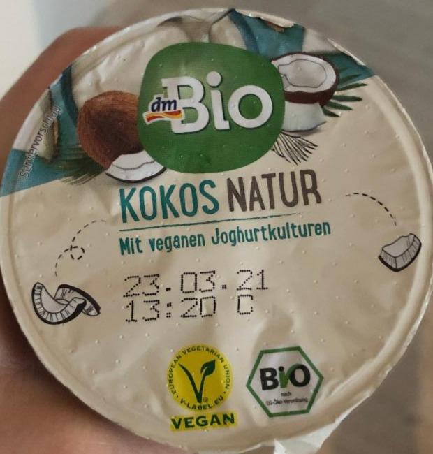 Fotografie - dmBio Kokos Natur Dezert s veganskými jogurtovými kulturami