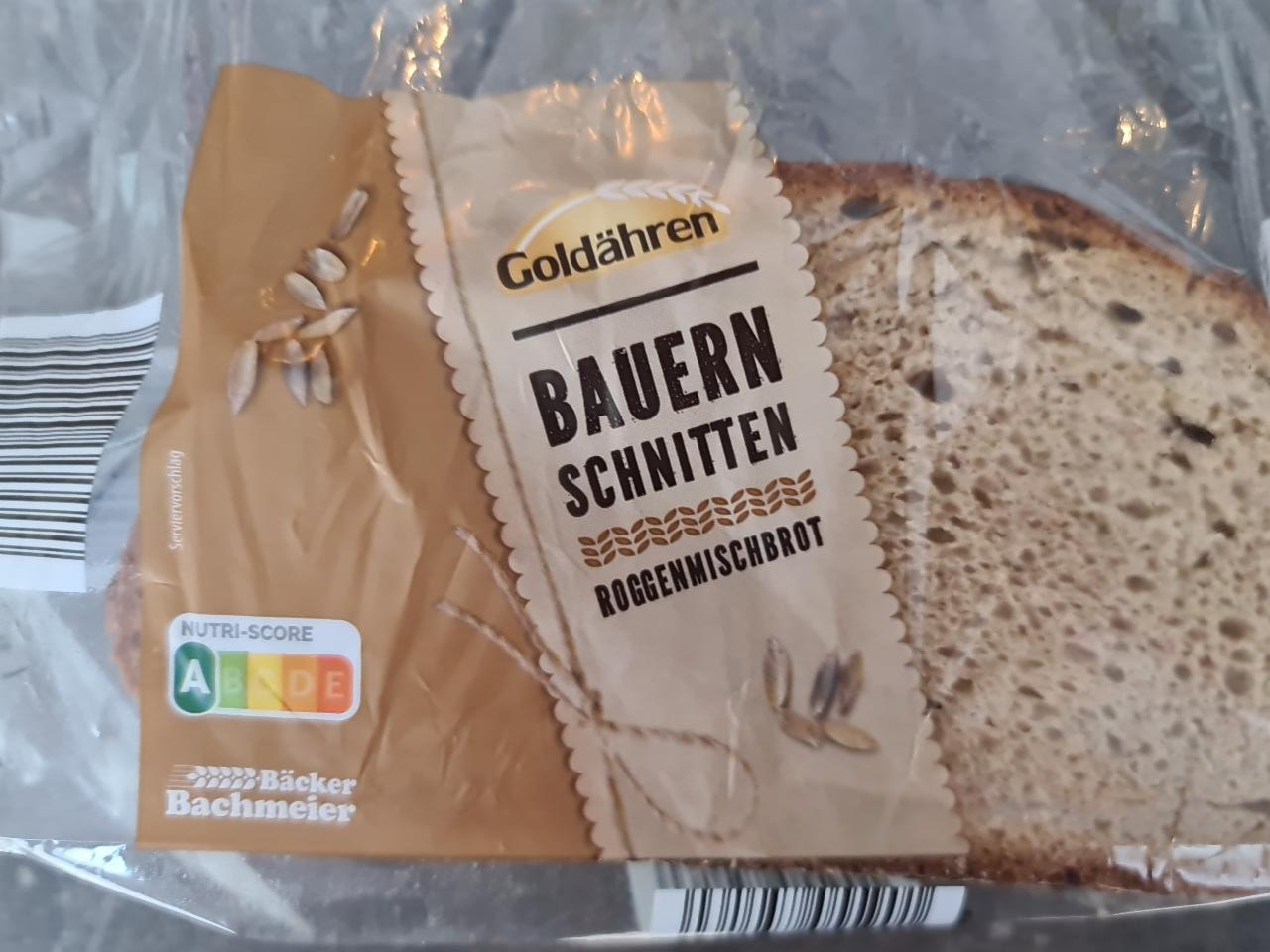 Fotografie - Bauern schnitten Roggenmischbrot