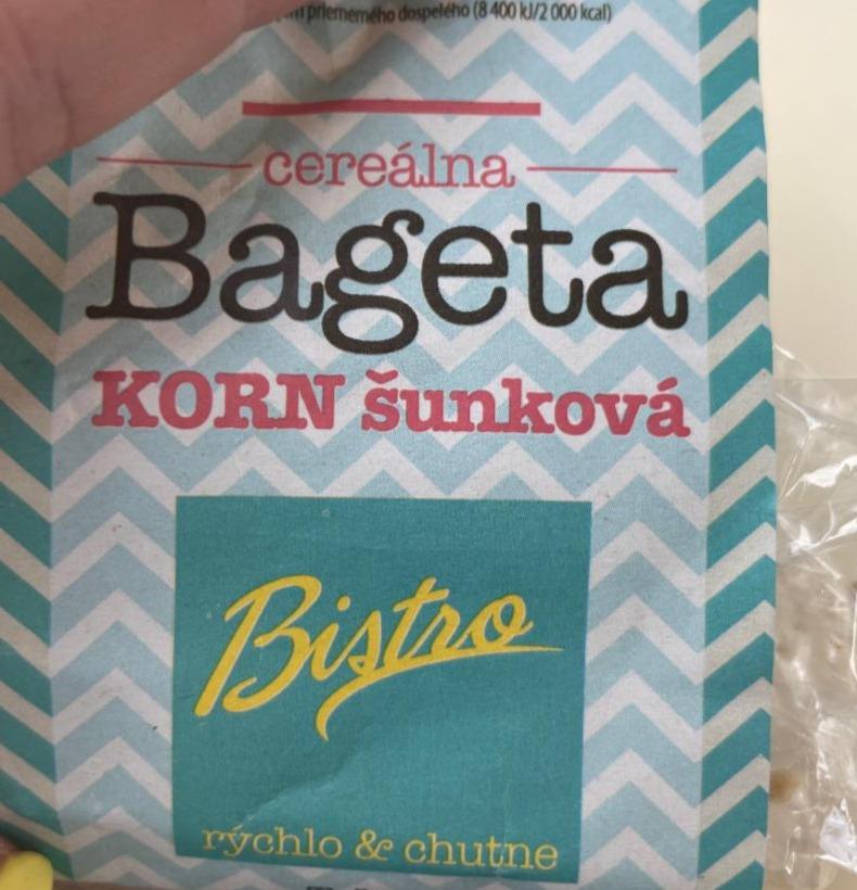 Fotografie - Cereálna bageta Korn šunková Bistro