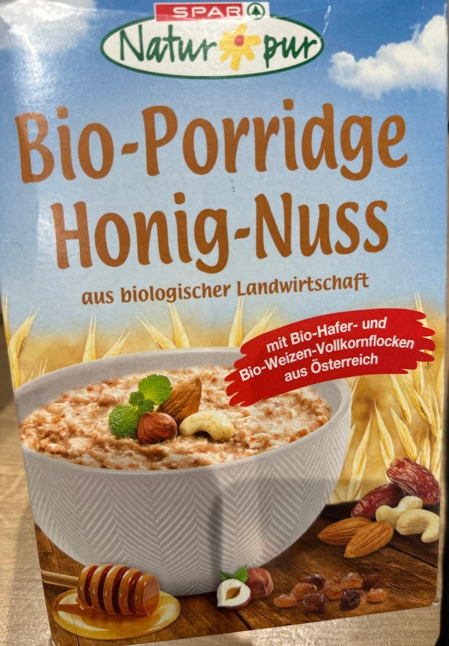 Fotografie - Bio-Porridge Honig-Nuss Spar Natur pur