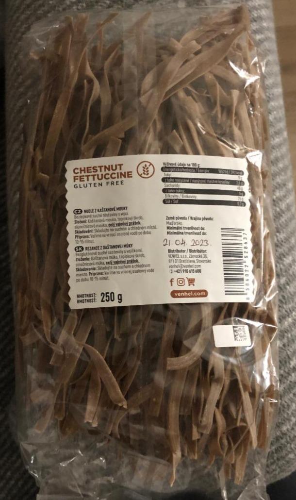 Fotografie - Chestnut fettuccine Venhel