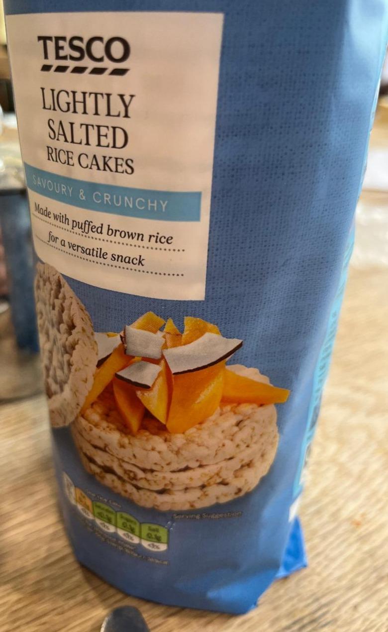 Fotografie - Lightly Salted Rice Cakes Tesco