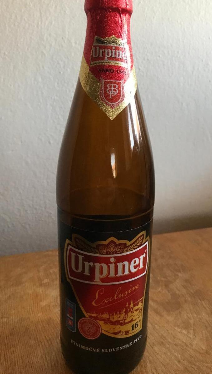 Fotografie - Urpiner pivo 16° Exclusive