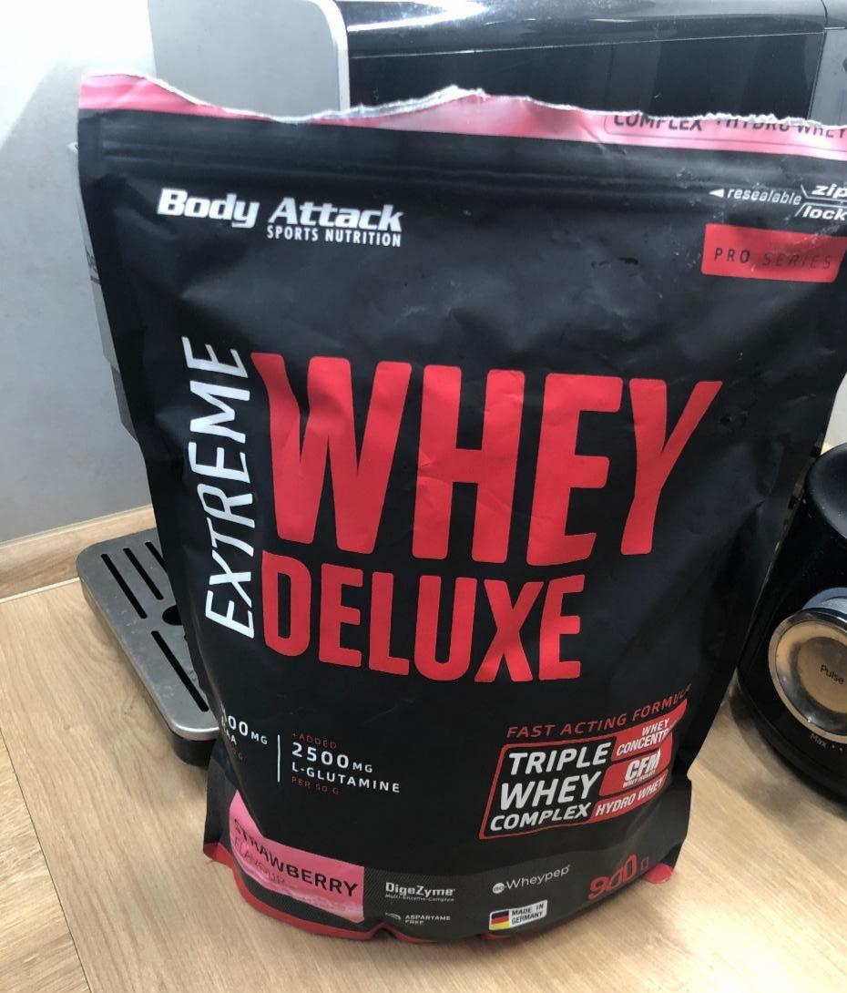 Fotografie - Extreme Whey Deluxe Strawberry Body Attack