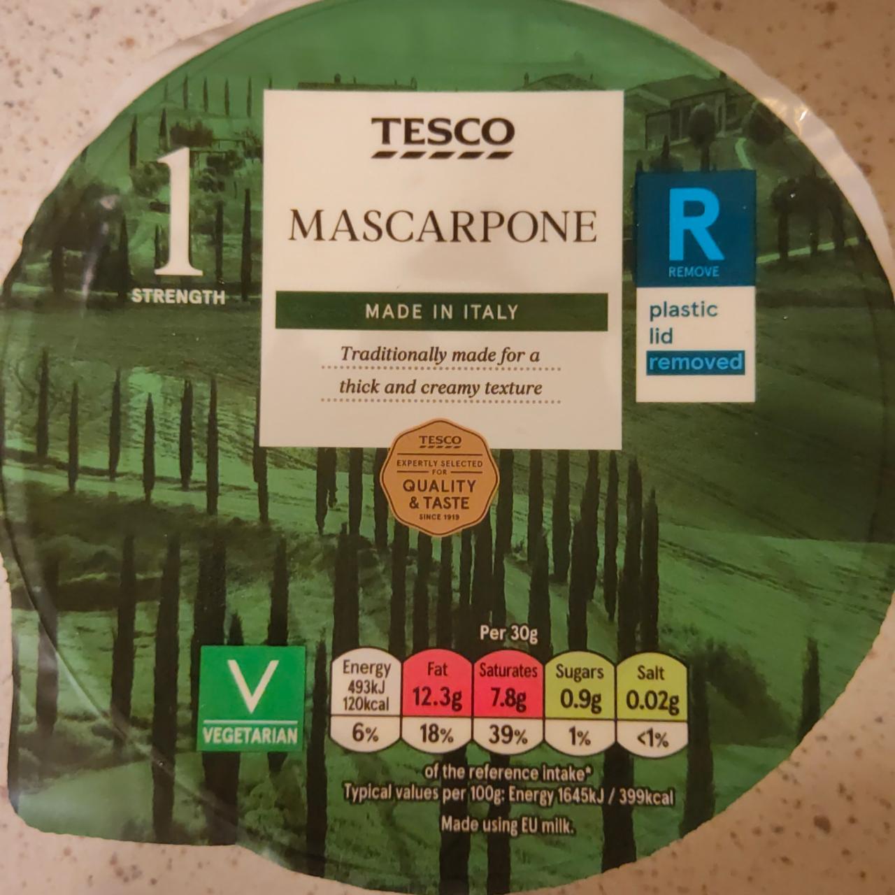 Fotografie - Mascarpone Tesco