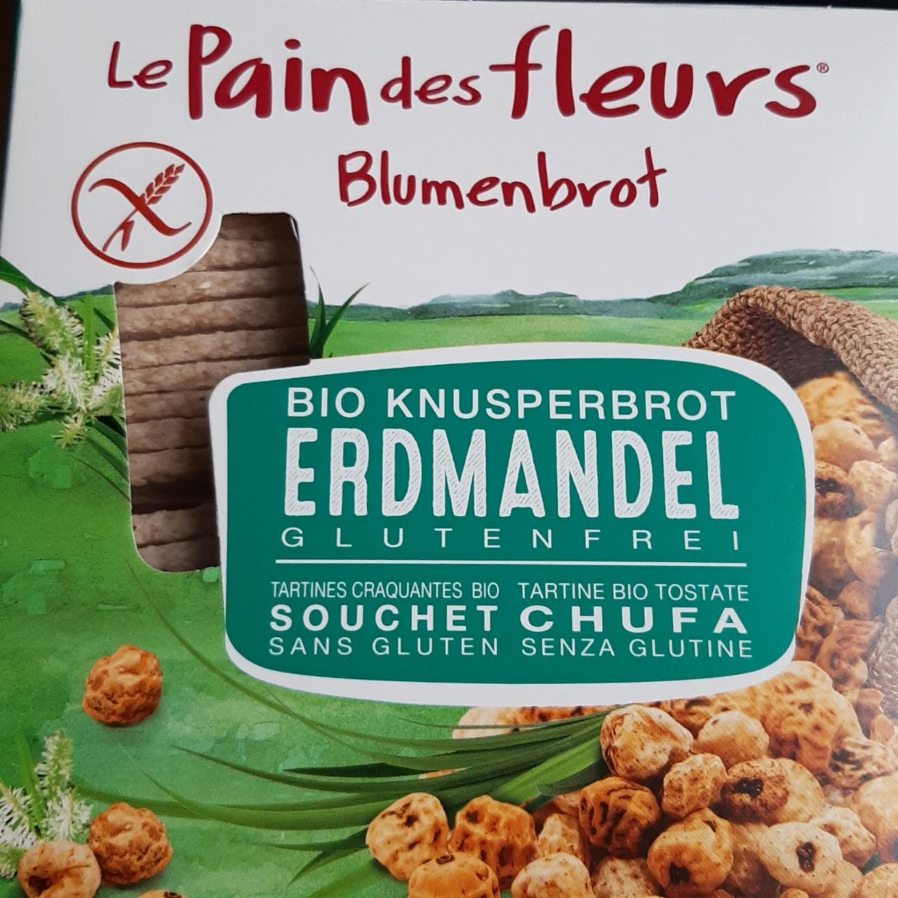 Fotografie - Bio Knusperbrot Erdmandel Glutenfrei Le Pain des fleurs