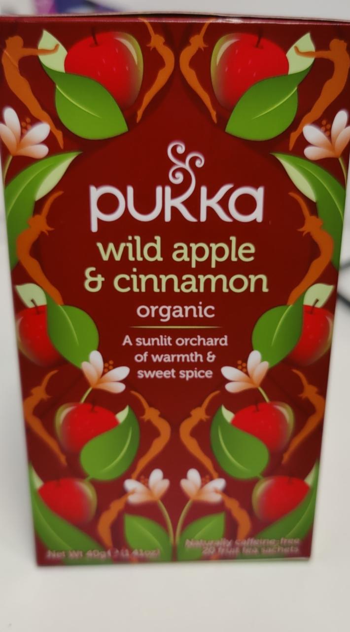 Fotografie - Wild apple & cinnamon organic tea Pukka