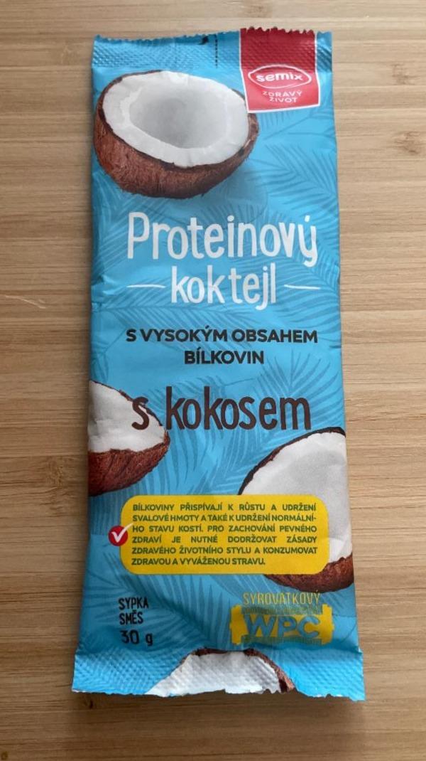 Fotografie - Proteinový koktejl s kokosem Semix